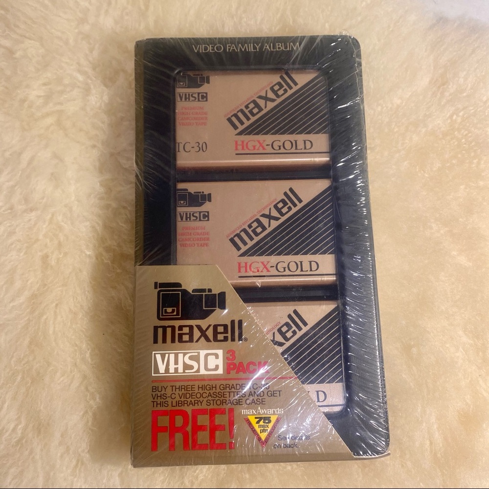 Maxwell HGX Gold VHS 3 Pack